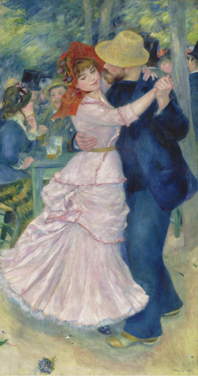 « Danse à Bougival » (1883), d’Auguste Renoir.