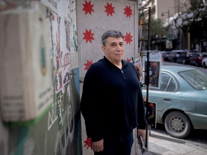Hassan Ayoub dans le quartier de Hamra, à Beyrouth, le 16 mars 2026.