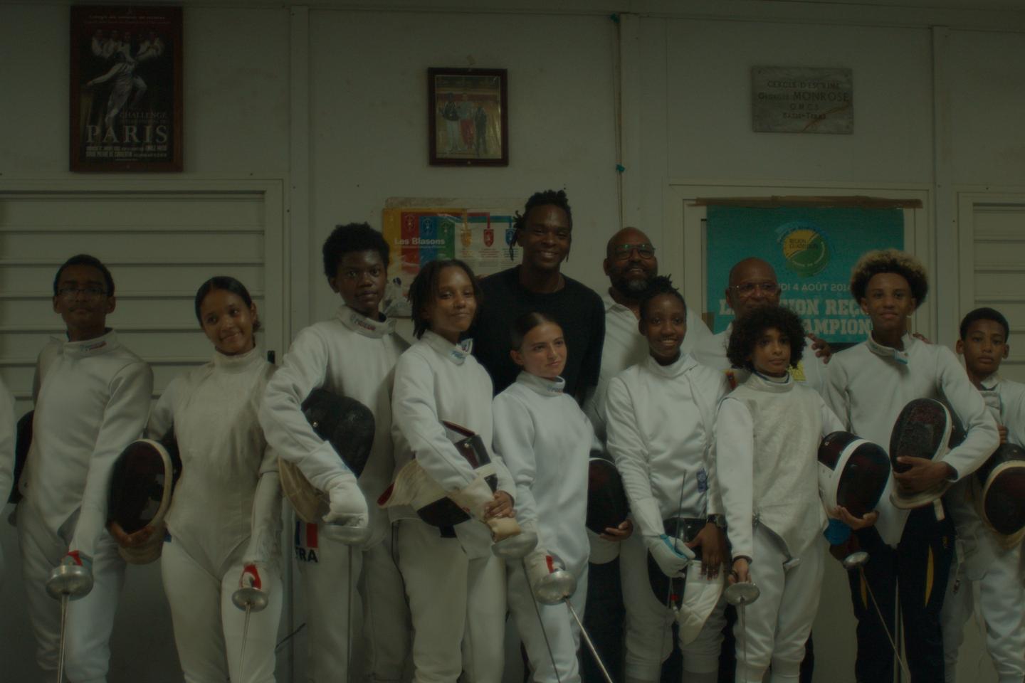 « Fòs, chroniques de l’escrime guadeloupéenne », sur France.tv : Enzo Lefort à la rencontre des champions de son île