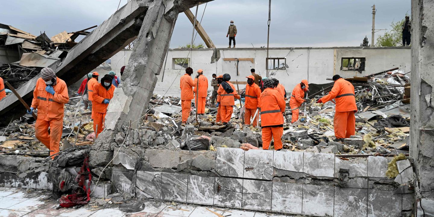 Kaboul : un centre de désintoxication bombardé, des images choquantes révélées