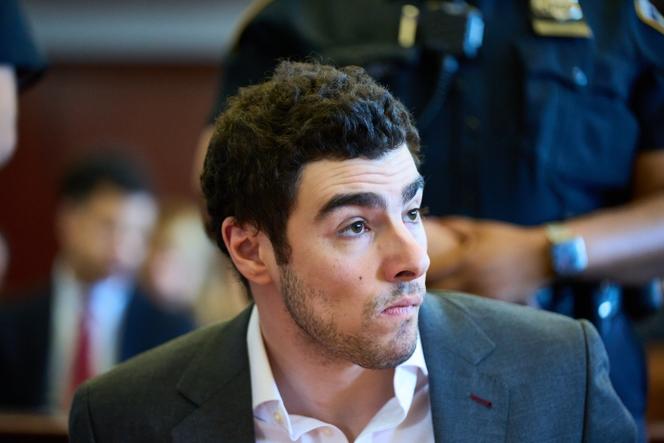 Luigi Mangione no tribunal de Manhattan, Nova York, 16 de dezembro de 2025.