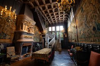 La salle Renaissance, dans la Maison de Pierre Loti, à Rochefort (Charente-Maritime), en 2025.