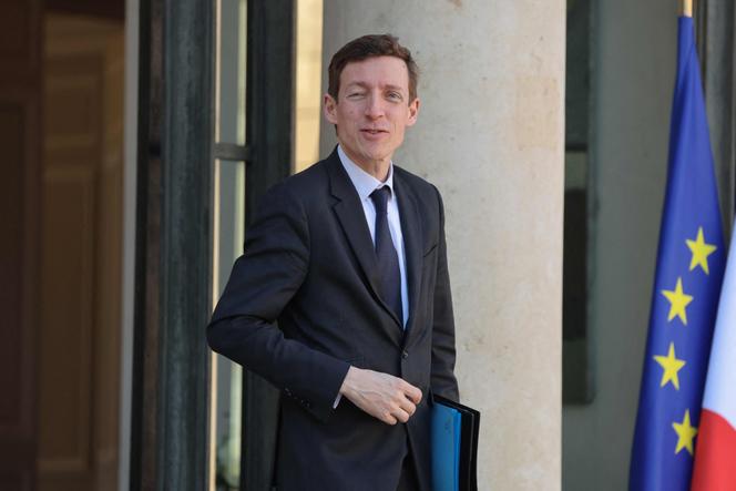 O Ministro da Educação Nacional, Edouard Geffray, no Palácio do Eliseu, em Paris, 18 de março de 2026.