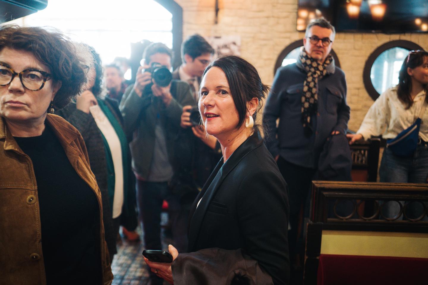 Johanna Rolland, maire socialiste de Nantes, tente de convaincre du bien-fondé de son alliance avec LFI