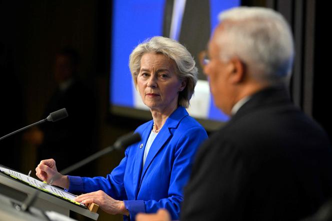 Ursula von der Leyen, présidente de la Commission européenne, à Bruxelles, le 19 mars 2026.