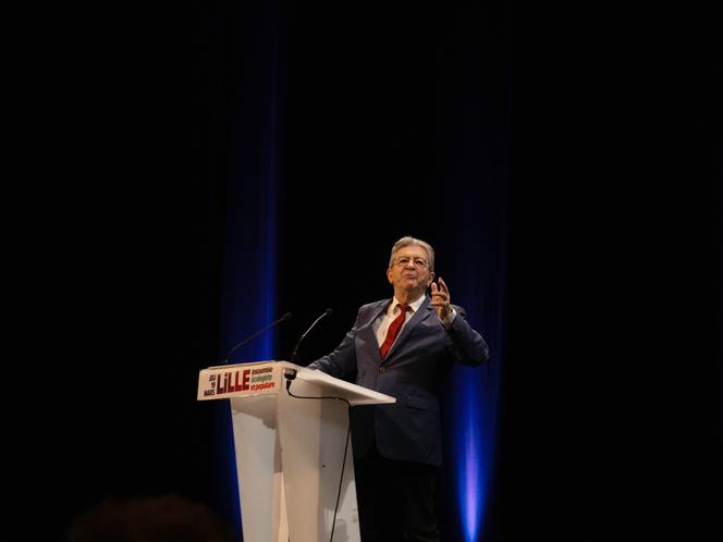 Jean-Luc Mélenchon, à Lille, le 19 mars 2026.