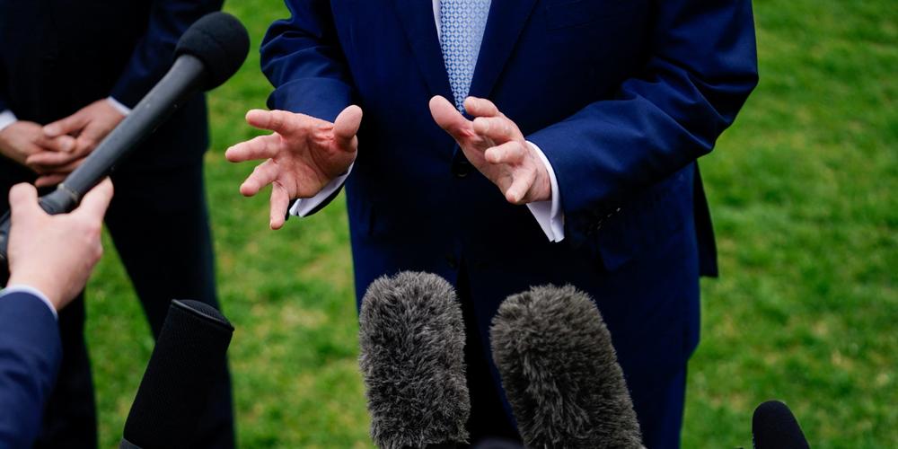Le président américain, Donald Trump, à la Maison Blanche, à Washington, le 20 mars 2026. - NATHAN HOWARD / REUTERS