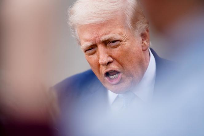 Presidente dos Estados Unidos, Donald Trump, em Washington, 20 de março de 2026.