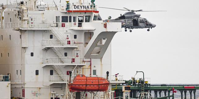 France boards Russia-linked tanker in Mediterranean