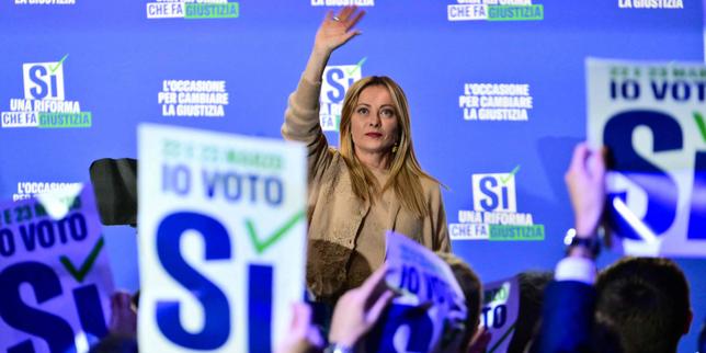 En Italie, Giorgia Meloni cherche un nouveau souffle dans un référendum sur la justice