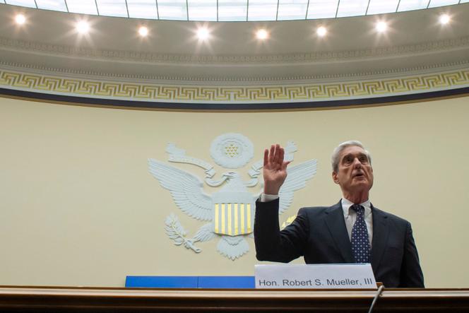 Le 24 juillet 2019, Robert Mueller était devant la commission judiciaire de la Chambre des représentants, lors d’une audition consacrée à son rapport sur l’ingérence russe dans les élections, au Capitole, à Washington (Etats-Unis).