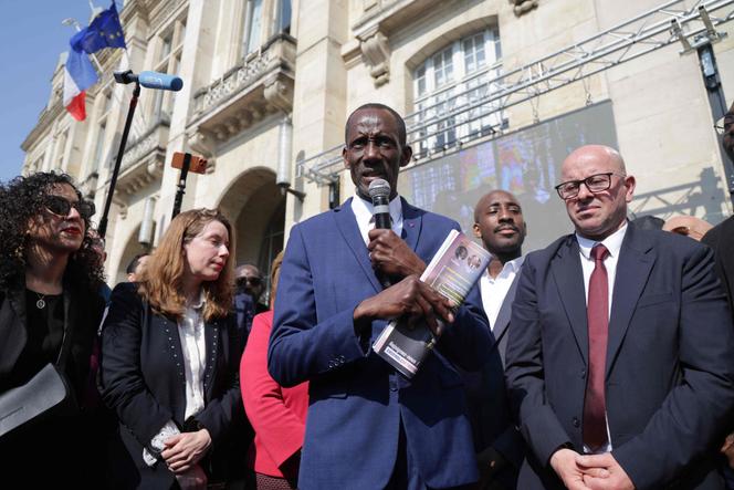 Le maire de Saint-Denis (Seine-Saint-Denis), Bally Bagayoko, le 21 mars 2026.