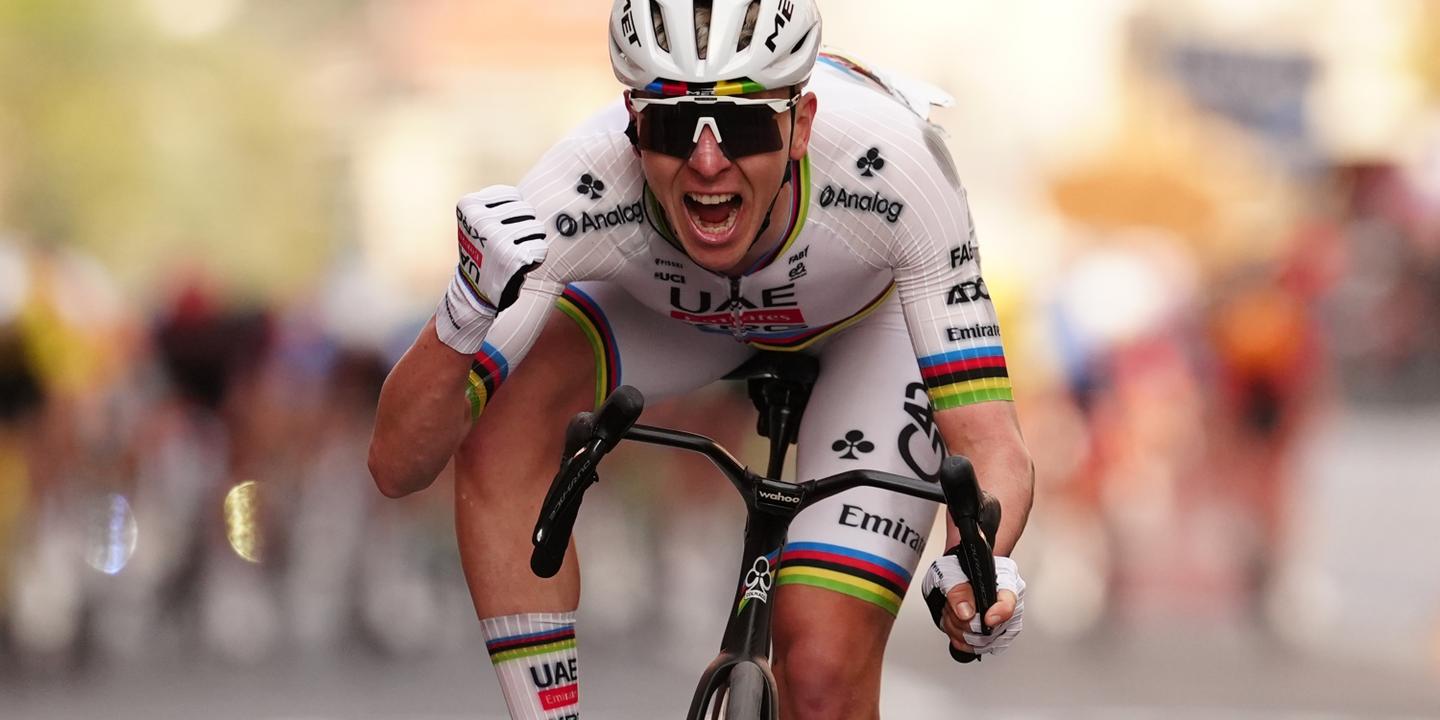 Tadej Pogacar remporte Milan-San Remo pour la première fois malgré une chute