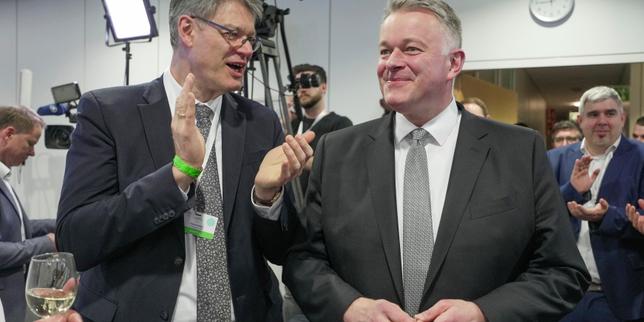 En Allemagne, le parti du chancelier conservateur Friedrich Merz remporte une élection régionale dans l’ouest, tandis que l’extrême droite double son score