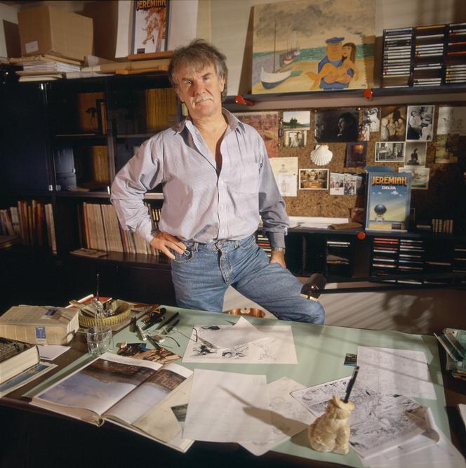 L’auteur de bande dessinée Hermann, le 7 novembre 2006.