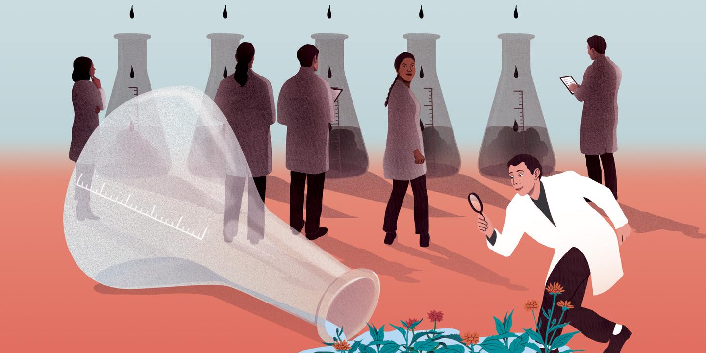 Une lampe LED remplace avec succès des catalyseurs polluants lors d'une expérience ratée