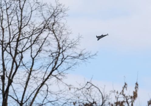 Attaque de drone à Lviv, le 24 mars 2026.
