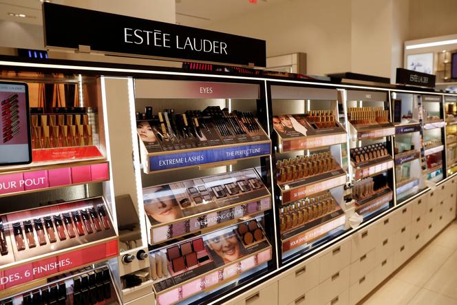 L’espace Estée Lauder du grand magasin Nordstrom, à New York (Etats-Unis), le 21 octobre 2019.