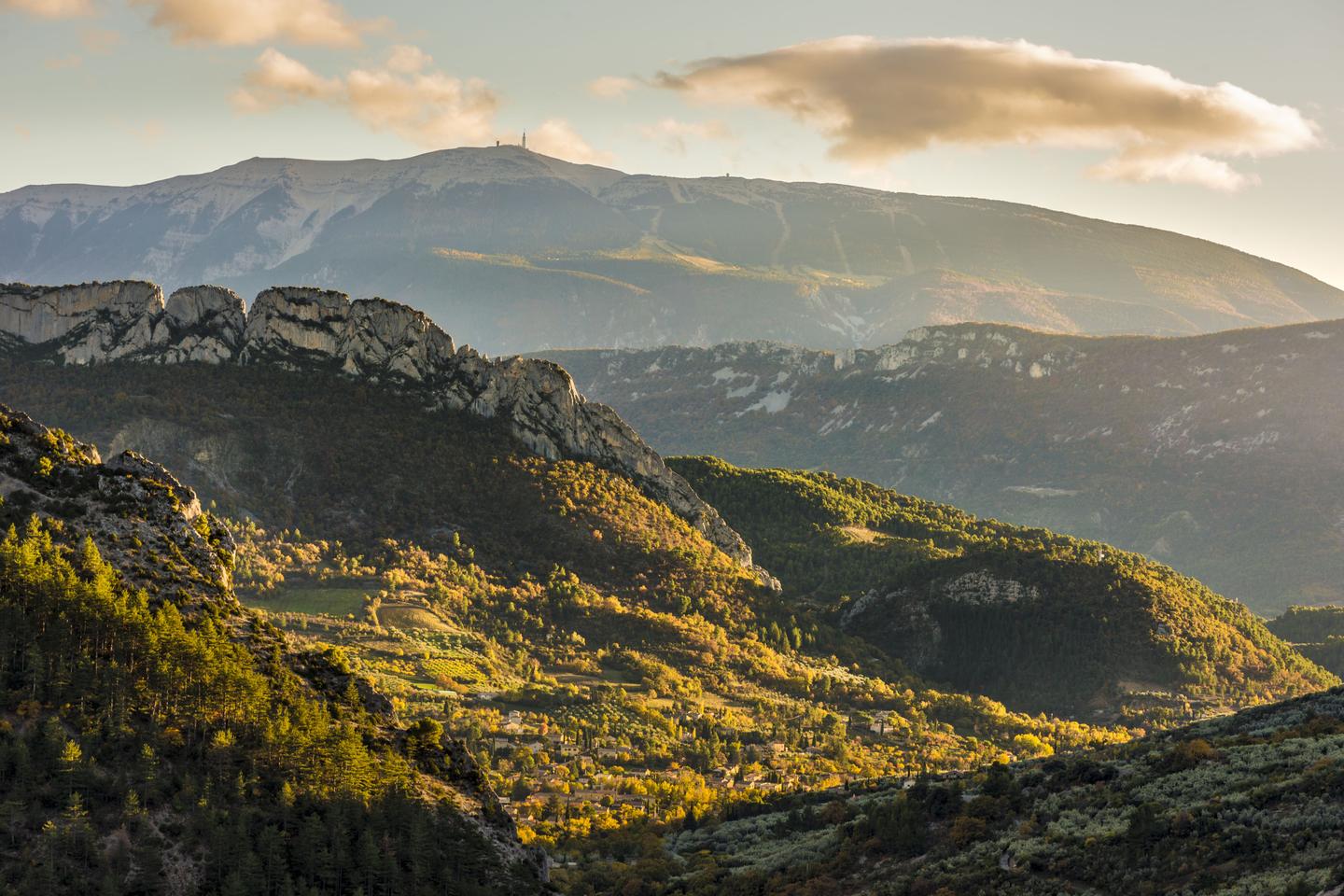 Dans la Drôme provençale, au milieu des vallées et des vautours