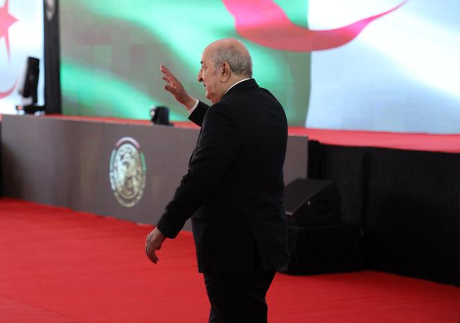 Le président algérien, Abdelmadjid Tebboune, à Béchar (Algérie), le 1ᵉʳ février 2026.