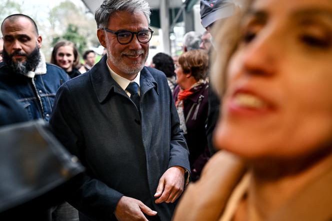 Olivier Faure, premier secrétaire du Parti socialiste, à Limoges (Haute-Vienne), le 12 mars 2026. 