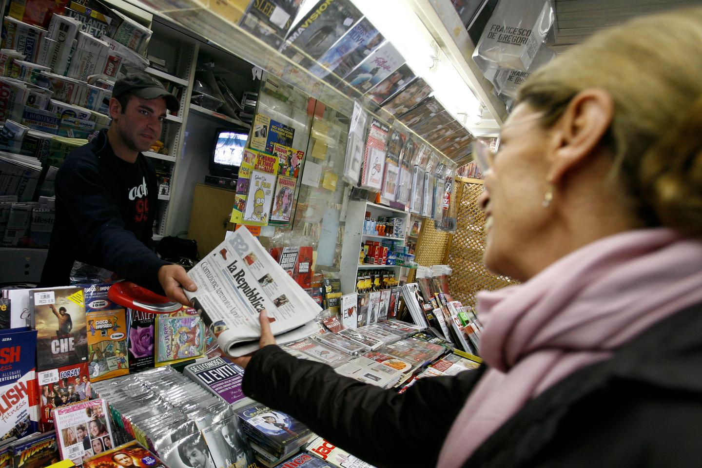 En Italie, le quotidien La Repubblica racheté par un groupe grec