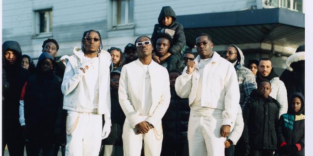 Le trio L2B, au Bois-l’Abbé, à Champigny-sur-Marne (Val-de-Marne), en novembre 2024.