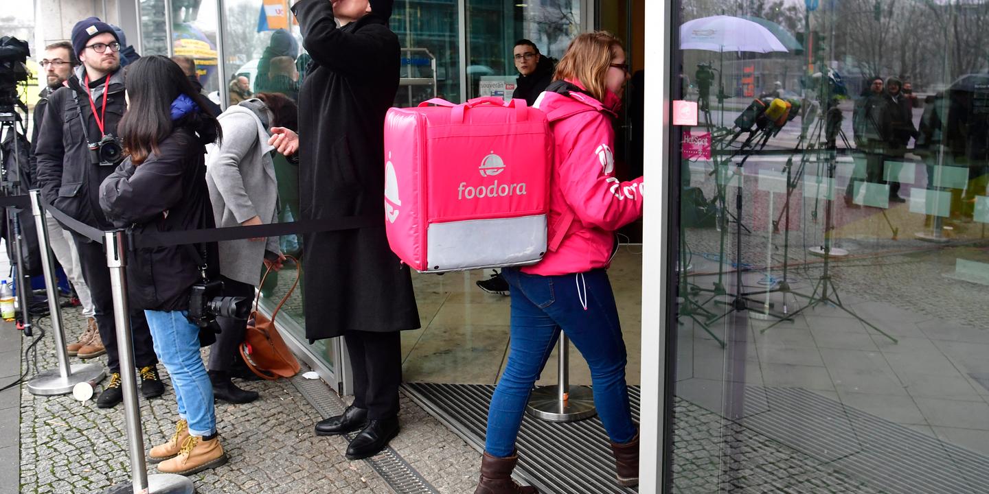 Foodora condamnée pour travail dissimulé dans la livraison de repas