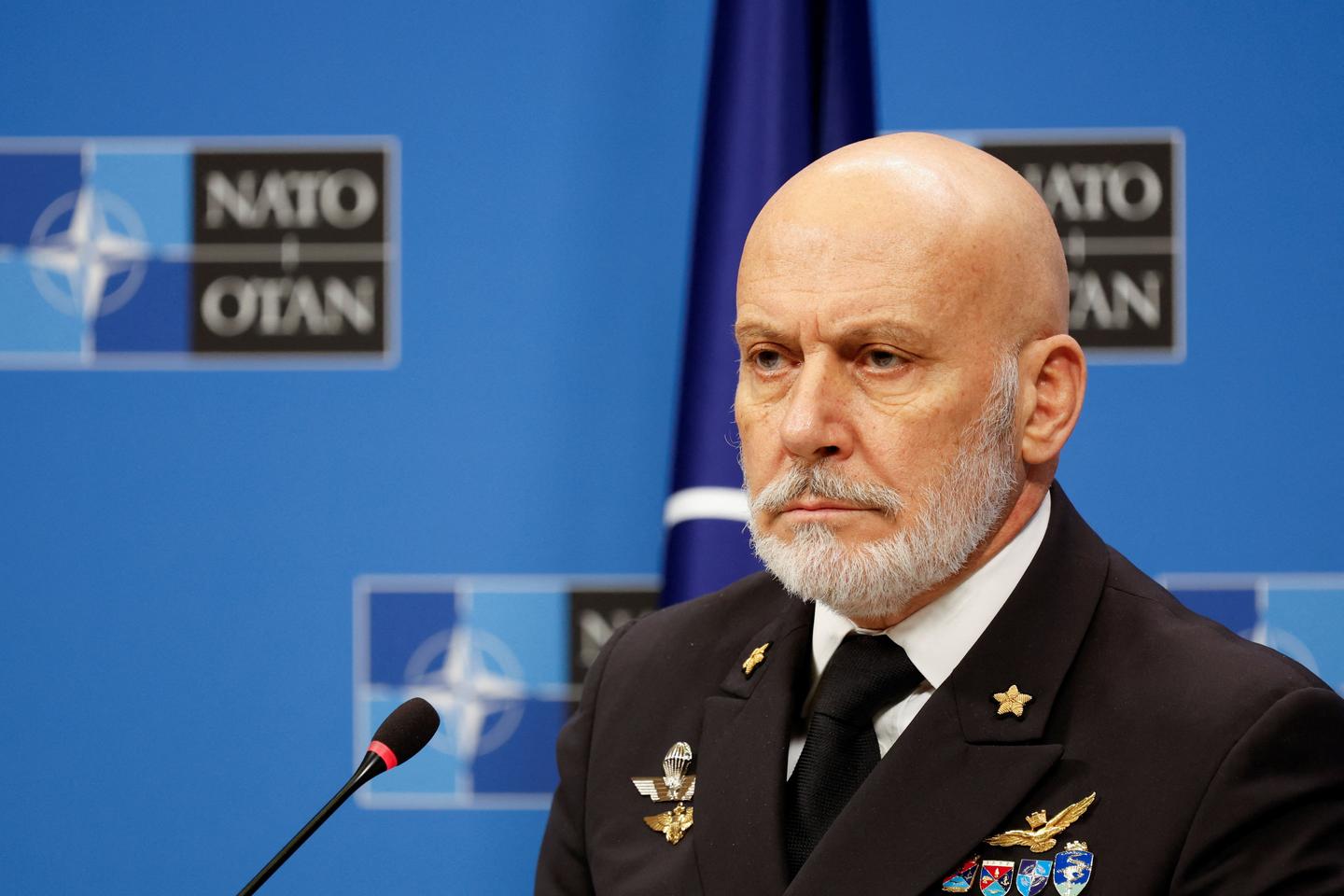 Giuseppe Cavo Dragone, chef du comité militaire de l’OTAN : « Les nations européennes prennent le relais des États-Unis chaque fois qu’ils doivent s’impliquer sur un autre front »