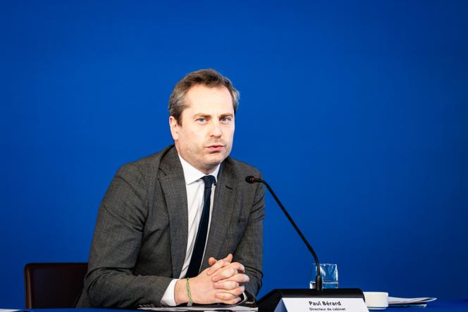Paul Bérard, alors directeur de cabinet d’Amélie de Montchalin, ministre chargée des comptes publics, à Paris, le 3 mars 2025.