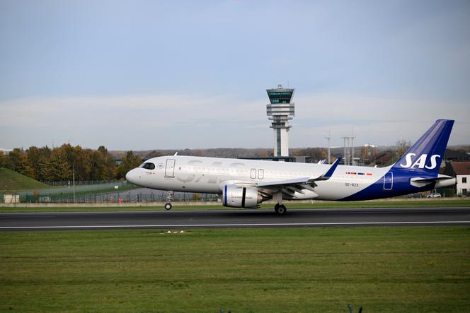 Un Airbus A320neo, à l’aéroport de Bruxelles, en novembre 2025.