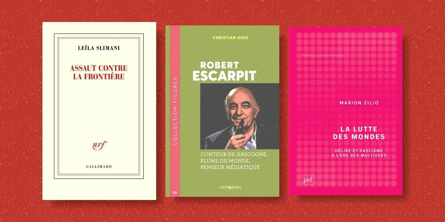 Les brèves critiques littéraires du Monde : Slimani et Zilio à l'honneur