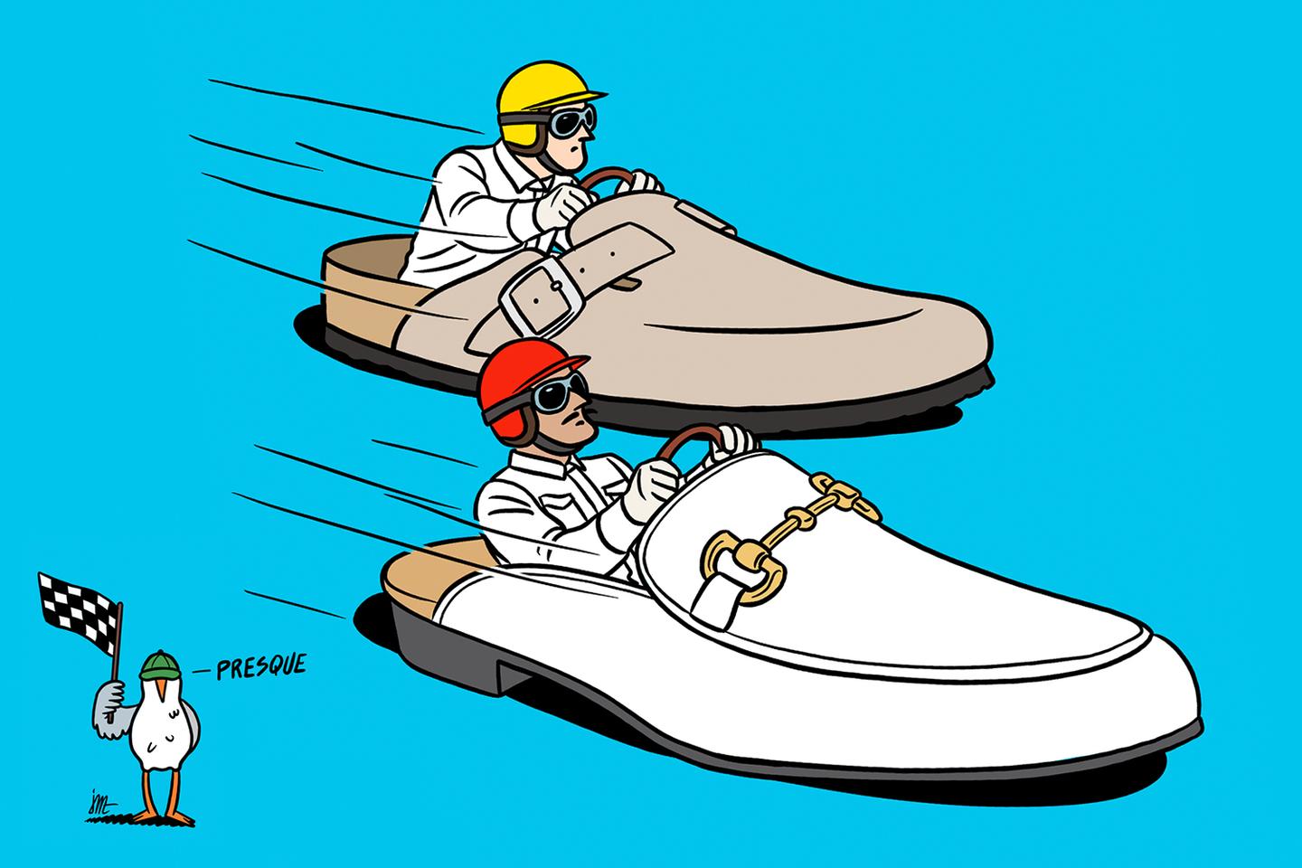 Est-ce bien raisonnable de… porter des mules en ville ?