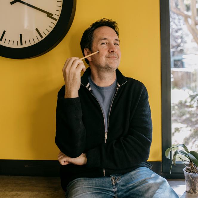 Guy Delisle, em Montpellier (Hérault), 20 de março de 2026.