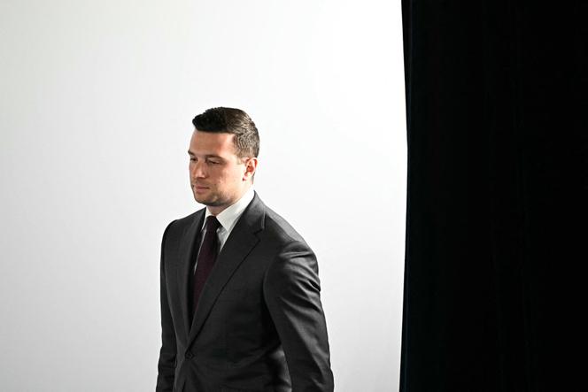 Jordan Bardella, président du Rassemblement national (RN), à Beaucaire (Gard), le 15 mars 2026.