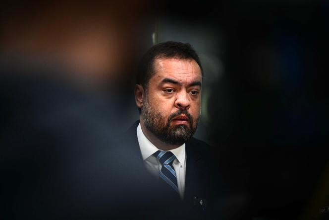 L’ex-gouverneur de l’Etat de Rio de Janeiro, Claudio Castro, à Rio de Janeiro, le 28 octobre 2025.