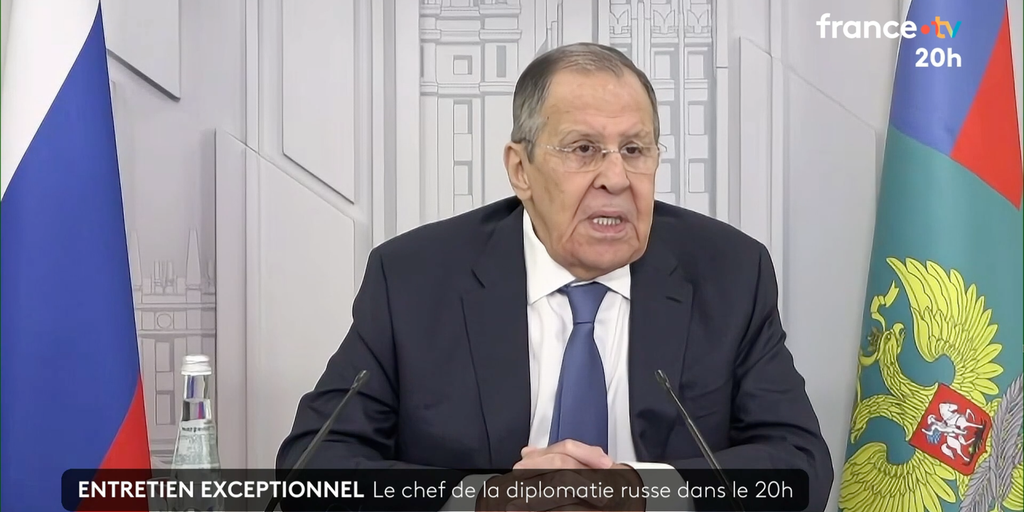 Jean-Noël Barrot, ministre français des affaires étrangères, regrette que son homologue russe, Sergueï Lavrov, ait « pu dérouler sa propagande » sur France 2