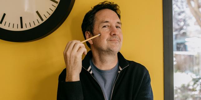 Guy Delisle, à Montpellier (Hérault), le 20 mars 2026.