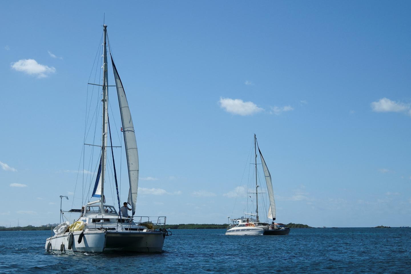 Cuba : deux voiliers humanitaires recherchés en mer des Caraïbes sont bien arrivés sur l’île, assurent les garde-côtes américains