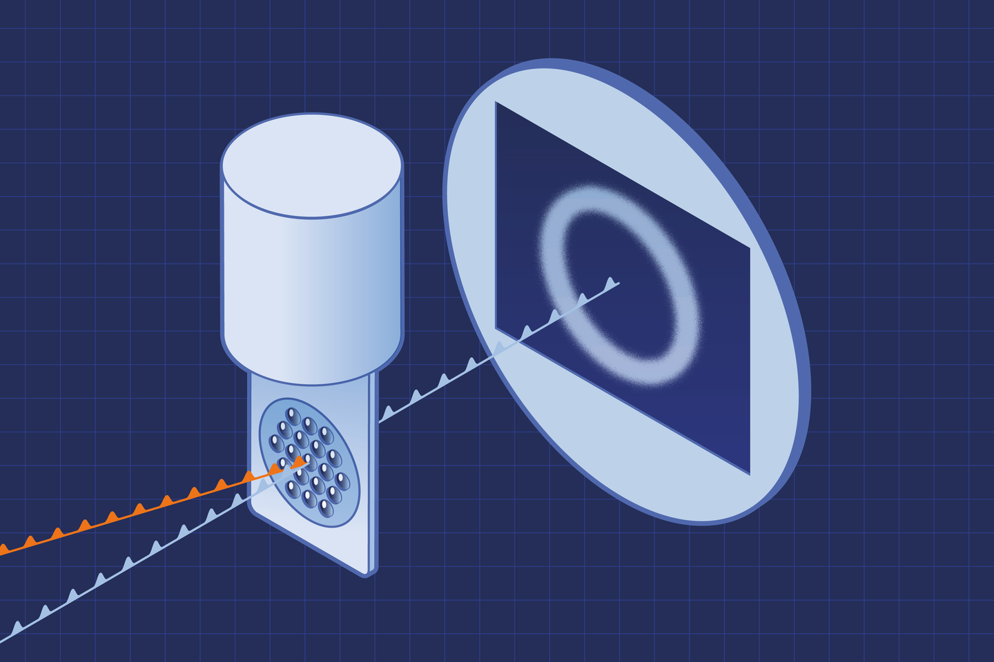 Une expérience pour comprendre le comportement de l’eau superfroide