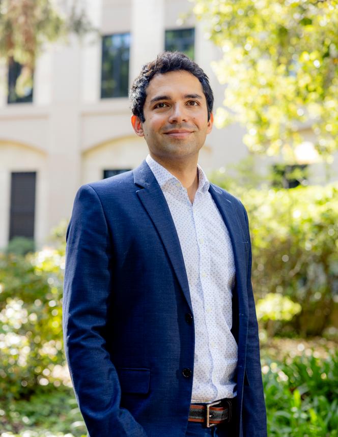 Adrien Bilal, à l’université de Stanford, en Californie le 13 mars 2026.