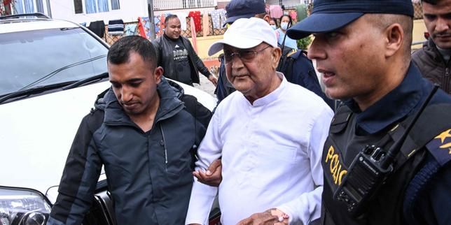 L’ancien dirigeant du Népal en détention pour la répression violente de la révolte « GenZ »