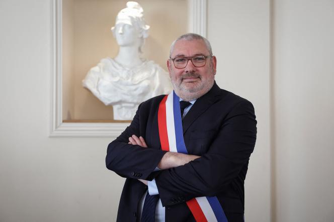 Le maire de Carcassonne, Christophe Barthès,
le 29 mars 2026.