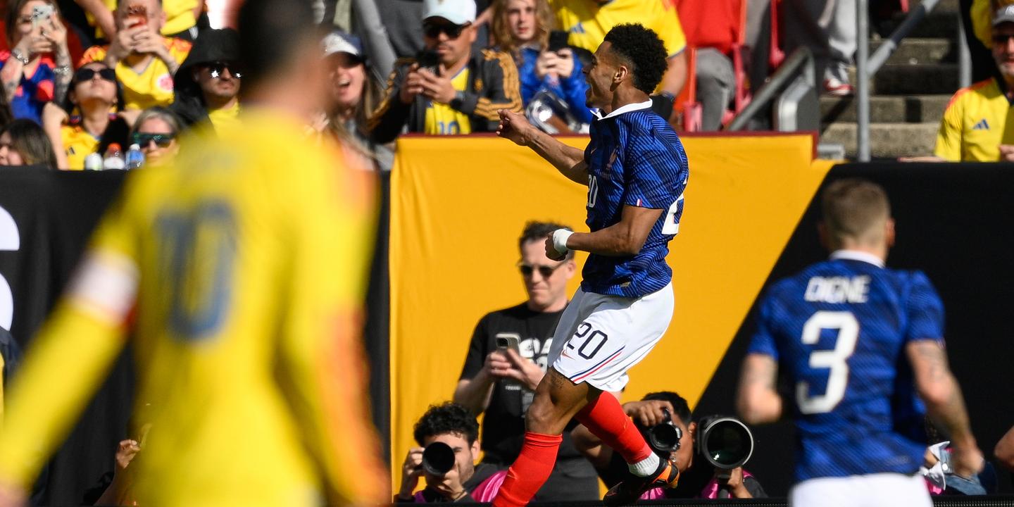 les Bleus dominent les Colombiens, et concluent en beauté leur tournée américaine les Bleus dominent les Colombiens, et concluent en beauté leur tournée américaine