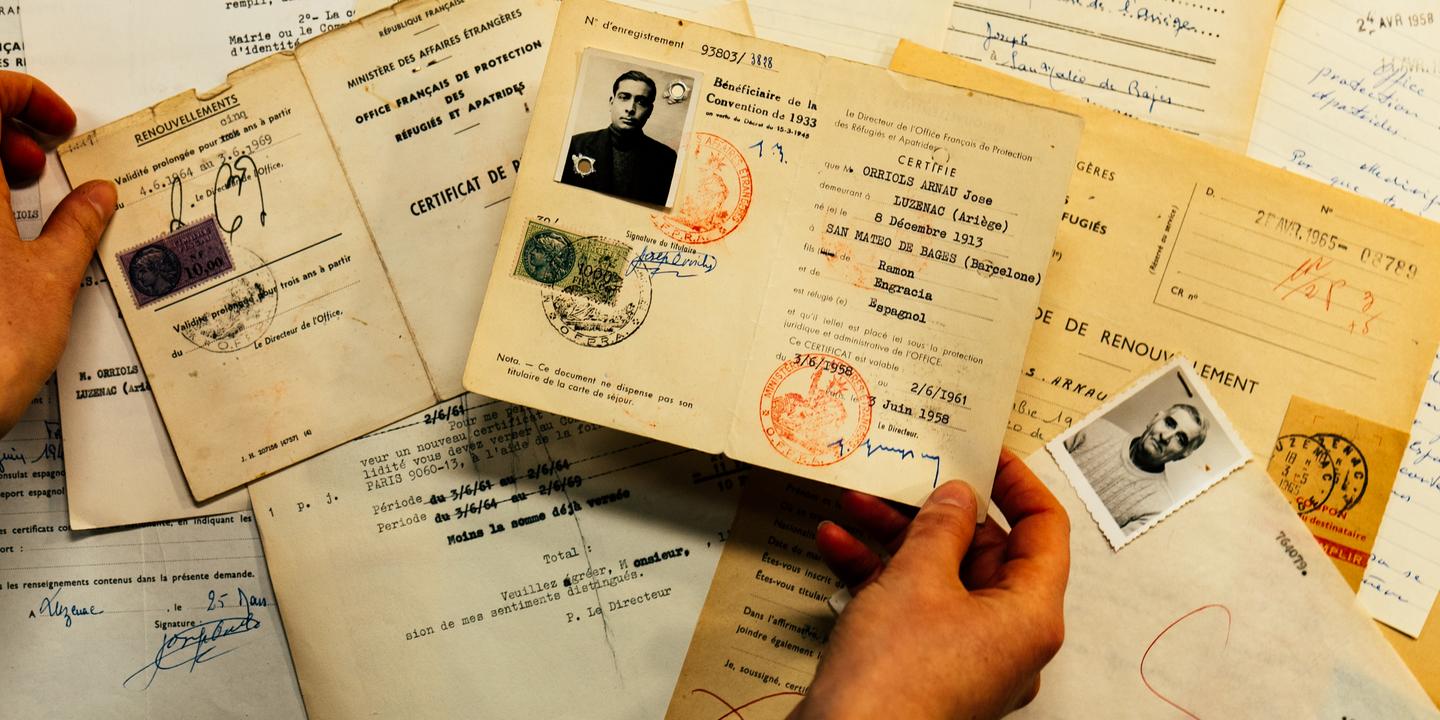 L'Ofpra dévoile les archives des réfugiés espagnols du franquisme en ligne