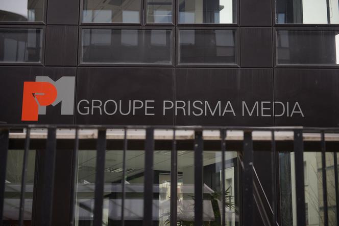 Au siège du groupe Prisma Media, à Gennevilliers (Hauts-de-Seine), le 17 mars 2014.