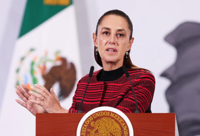 Claudia Sheinbaum, presidente mexicana, na Cidade do México, 30 de março de 2026.