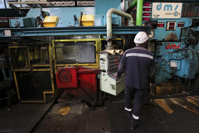 L’usine de Thyssenkrupp à Isbergues (Pas-de-Calais), le 14 septembre 2023.