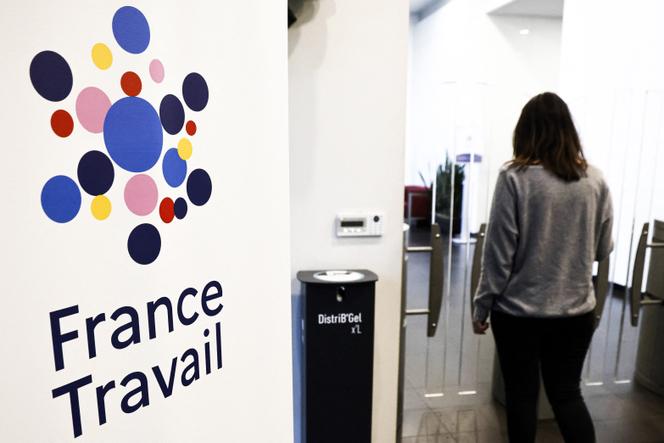 Une agence France Travail, à Paris, le 3 janvier 2024.