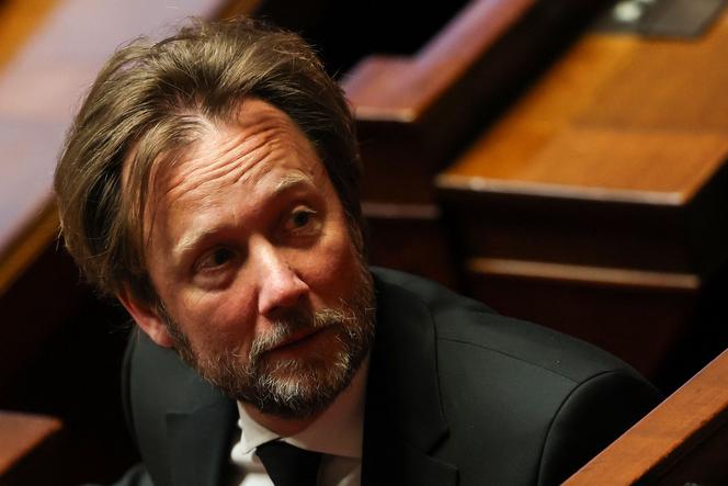 Boris Vallaud, président du groupe parlementaire Socialistes et apparentés, lors d’une séance de questions au gouvernement à l’Assemblée nationale, le 31 mars 2026.